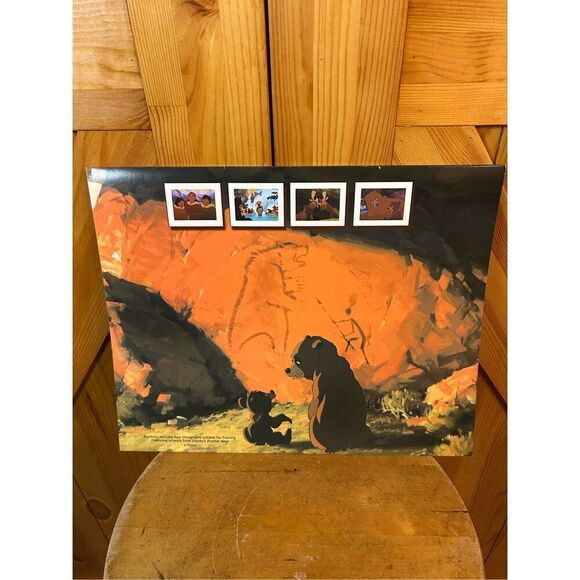 WALT DISNEY Pictures Presents BROTHER BEAR 4 lithographs 14x11 - Picture 2 of 10